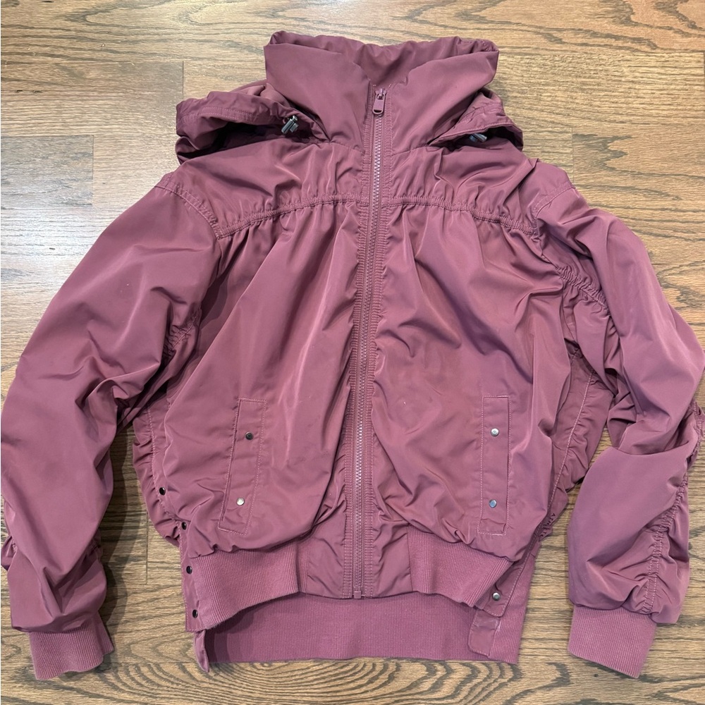 Athleta funnel neck jacket